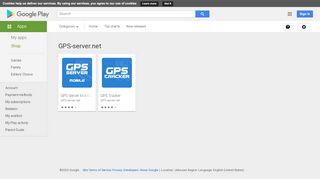 
                            7. Android Apps by GPS-server.net on Google Play