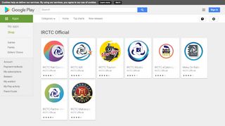 
                            7. Android Apps by IRCTC Official on Google Play