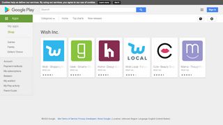 
                            4. Android Apps by Wish Inc. on Google Play