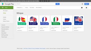 
                            2. Android Apps by Wlingua on Google Play