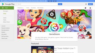 
                            8. Android Apps von GameDesire bei Google Play