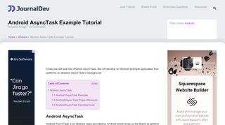 
                            3. Android AsyncTask Example Tutorial - JournalDev