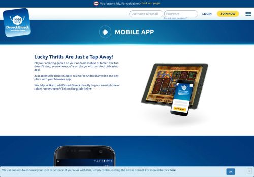 
                            9. Android Casino App - Thrills on Mobile | DrueckGlueck