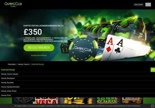 
                            4. Android Casinospiele auf Gaming Club