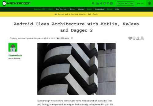 
                            13. Android Clean Architecture with Kotlin, RxJava and Dagger 2