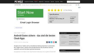 
                            8. Android-Daten sichern - das sind die besten Cloud-Apps - PC-WELT