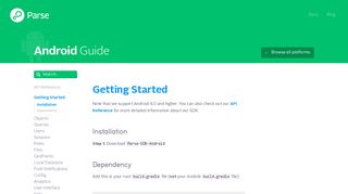 
                            10. Android Developers Guide | Parse