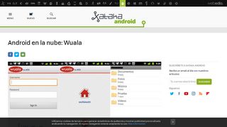 
                            4. Android en la nube: Wuala