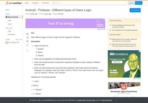 
                            1. Android - Firebase - Different types of Users Login - Stack Overflow