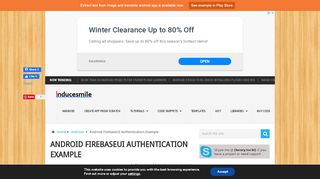 
                            11. Android FirebaseUI Authentication Example - InduceSmile