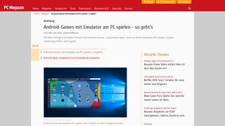 
                            12. Android-Games mit Emulator am PC spielen - so geht's - PC Magazin