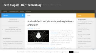 
                            10. Android-Gerät auf ein anderes Google-Konto anmelden - netz-blog.de