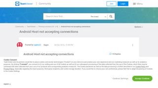 
                            3. Android Host not accepting connections - TeamViewer Community ...