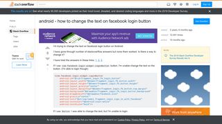 
                            9. android - how to change the text on facebook login button - ...