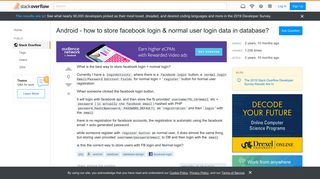 
                            10. Android - how to store facebook login & normal user login data in ...