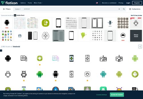 
                            4. Android Icons - 941 free vector icons - Flaticon