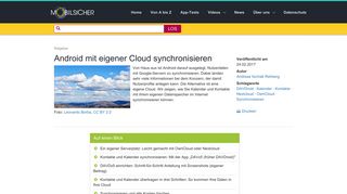 
                            9. Android mit eigener Cloud synchronisieren - mobilsicher.de