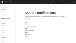 
                            6. Android notifications - Material Design