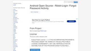 
                            11. Android Open Source - Ribbit-Login- Forgot Password ...