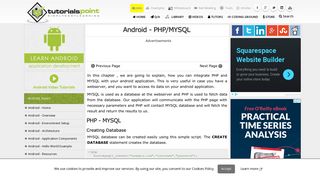 
                            13. Android PHP/MYSQL - Tutorialspoint
