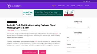 
                            5. Android Push Notifications using Firebase Cloud ... - AndroidHive