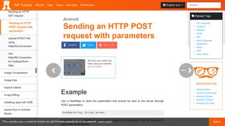 
                            7. Android - Sending an HTTP POST request with ... - RIP Tutorial
