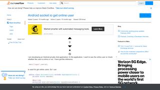 
                            5. Android socket io get online user - Stack Overflow