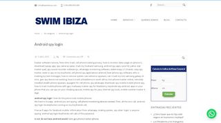 
                            9. Android spy login | Swim Ibiza - Clases y entrenamientos ...