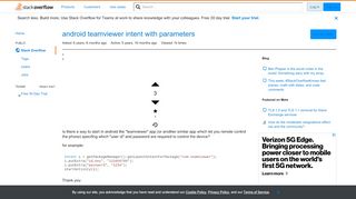 
                            9. android teamviewer intent with parameters - Stack Overflow