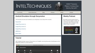 
                            6. Android Tools - IntelTechniques.com | OSINT & Privacy Services by ...