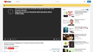 
                            3. Android Tutorial for Beginners 6 # Android Activity Lifecycle State ...