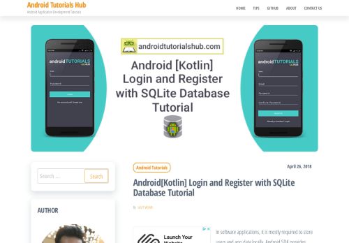 
                            3. Android[Kotlin] Login and Register with SQLite Database Tutorial ...