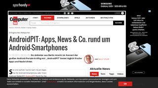 
                            10. AndroidPIT: News, Apps und Schnäppchen für Android-Smartphones ...