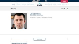
                            8. Andrzej Rzońca - Atlas Network