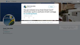 
                            9. Anek Lines Italia on Twitter: 