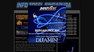 
                            7. Anekatoto Log In | TOGEL