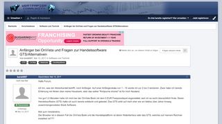 
                            11. Anfänger bei OnVista und Fragen zur Handelssoftware GTS ...