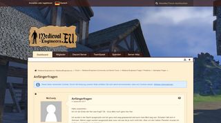 
                            12. Anfängerfragen - Gameplay Fragen - Medieval-Engineers.eu ...