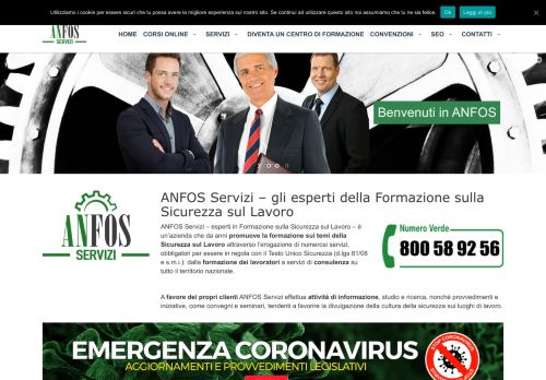 
                            4. Anfos Servizi: Specialisti nella Formazione della Sicurezza sul Lavoro ...