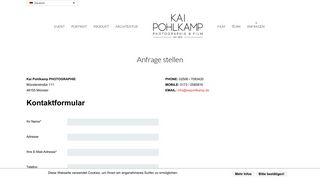 
                            6. Anfrage stellen › Kai Pohlkamp