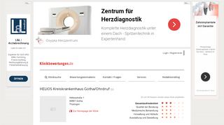 
                            7. Anfragen zur Klinik HELIOS Kreiskrankenhaus Gotha/Ohrdruf