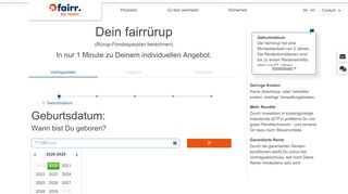 
                            7. Angebot berechnen - Altersvorsorge mit ETFs - fairr.de