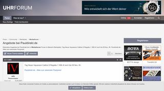 
                            8. Angebote bei Pauldirekt.de - UhrForum