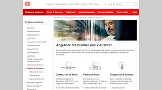 
                            8. Angebote für Pendler & Vielfahrer - Monatskarte ... - Deutsche Bahn