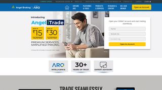 
                            13. Angel Broking - Online Share Trading & Stock Broking in India