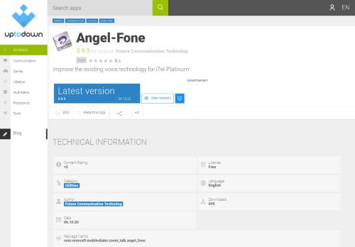 
                            3. Angel-Fone 3.7.2 for Android - Download