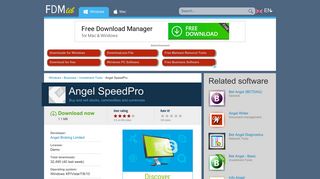 
                            12. Angel SpeedPro (free version) download for PC