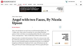 
                            5. Angel with two Faces, By Nicola Upson | The Independent