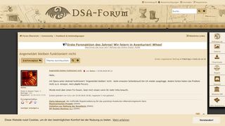 
                            2. Angemeldet bleiben funktioniert nicht - DSA-Forum