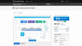
                            12. Angle - Bootstrap Admin Template | WrapBootstrap